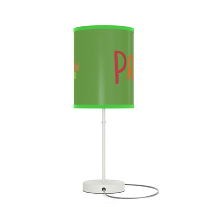 Lamp on a Stand, US|CA plug: LGBTQ Pride Green 