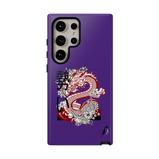 Tough Cases (for Samsung & Google): Dragons Purple