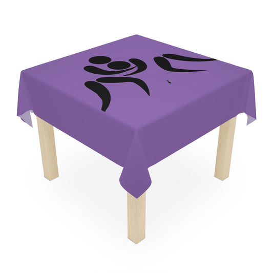 Tablecloth: Wrestling Lite Purple