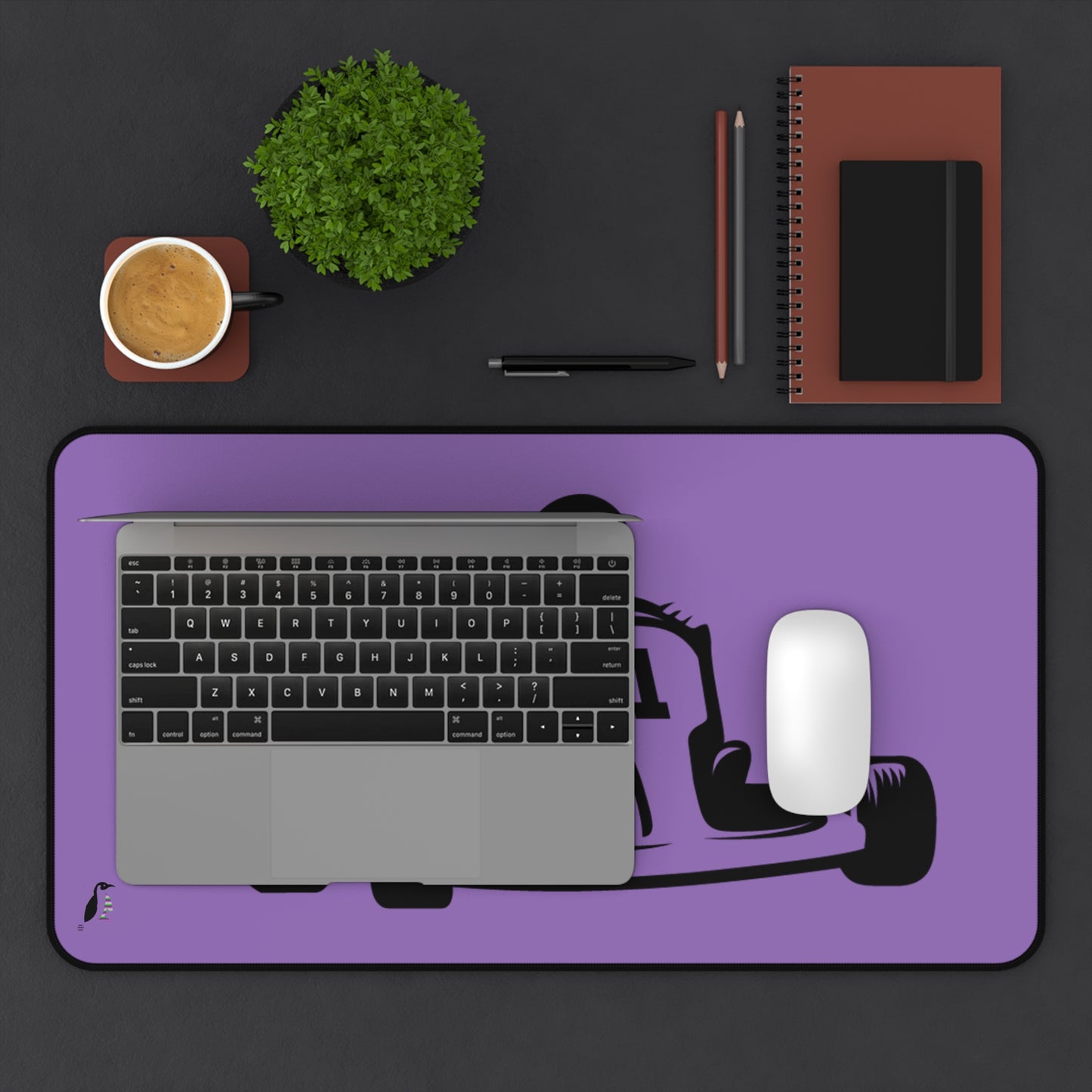 Desk Mat: Racing Lite Purple