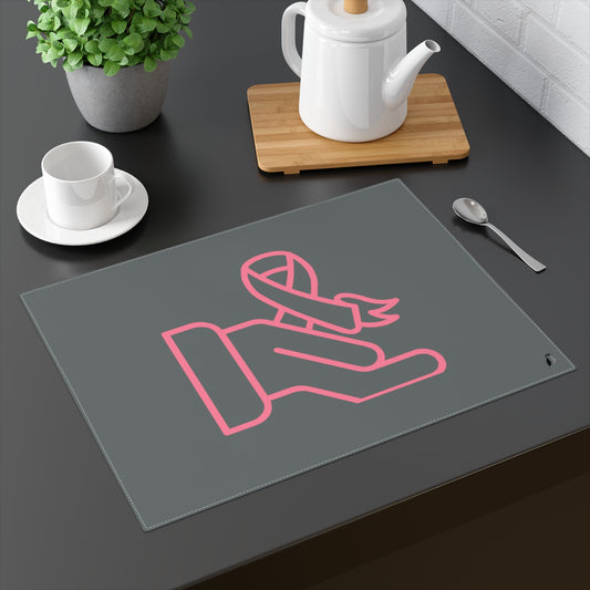 Placemat, 1pc: Fight Cancer Dark Grey