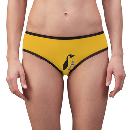 Women's Briefs: Hockey Yellow