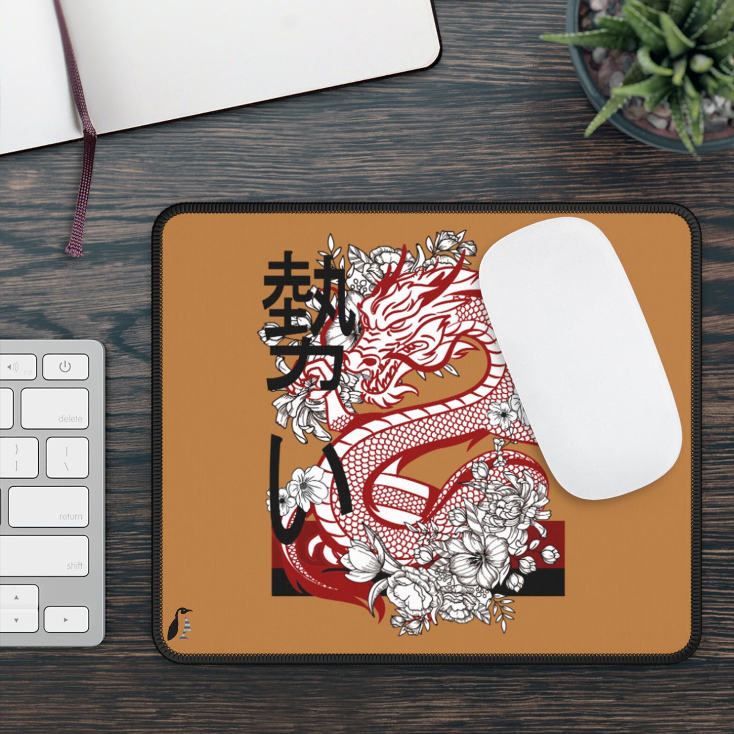 Gaming Mouse Pad: Dragons Lite Brown