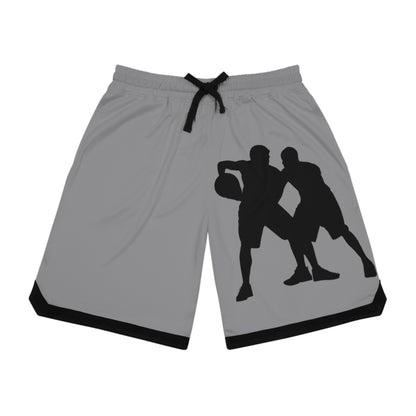 Basketball Rib Shorts: Basketball Grey