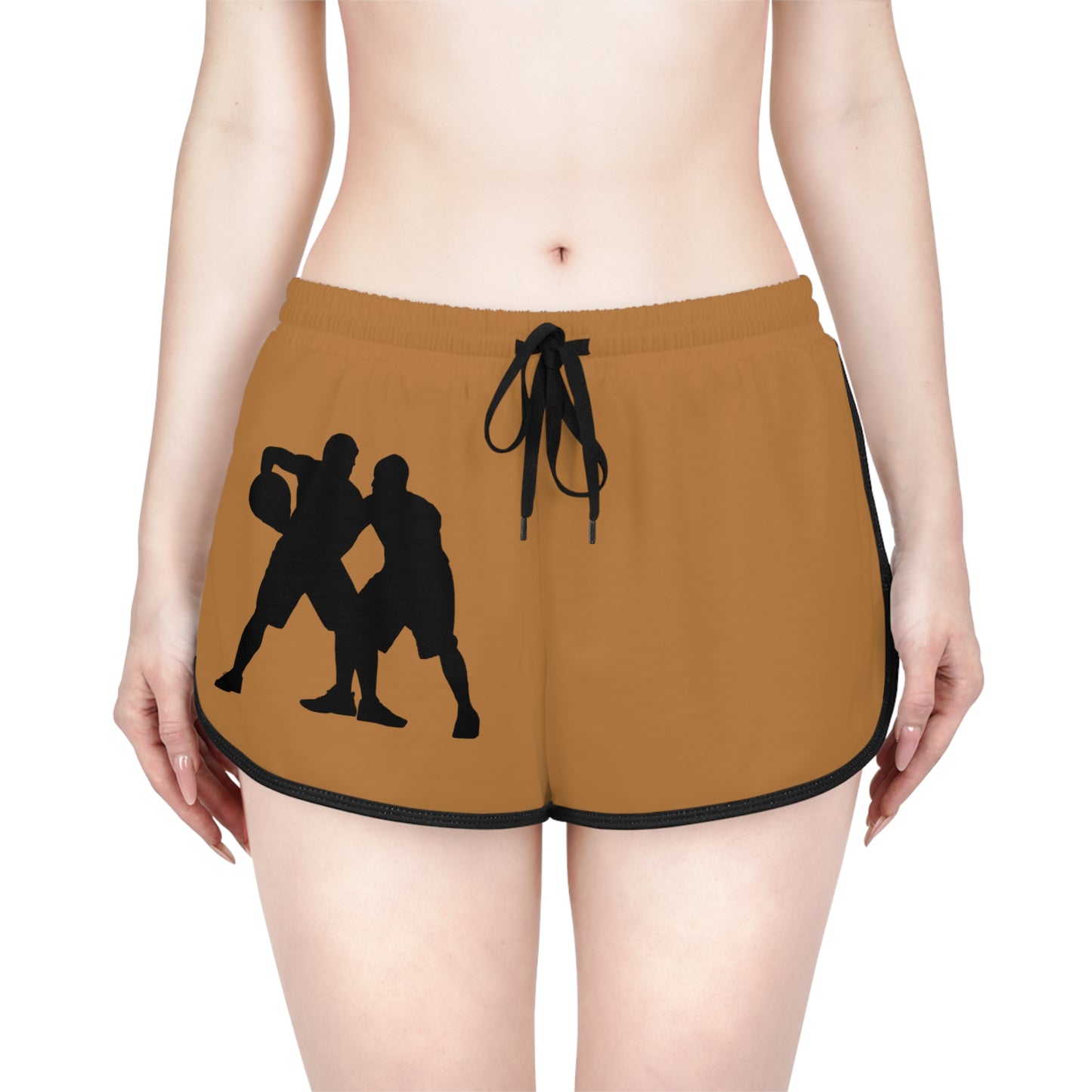 Women's Relaxed Shorts: Basketball Lite Brown