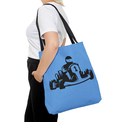 Tote Bag: Racing Lite Blue