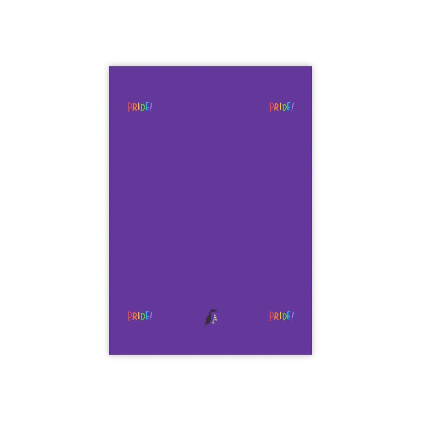 Post-it® Note Pads: LGBTQ Pride Purple