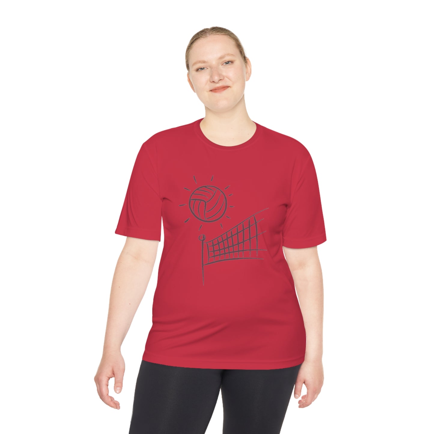 Moisture Wicking Tee: Volleyball #3