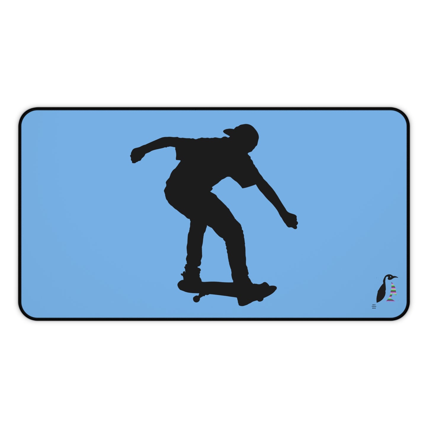 Desk Mat: Skateboarding Lite Blue