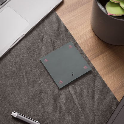 Post-it® Note Pads: Fight Cancer Dark Grey