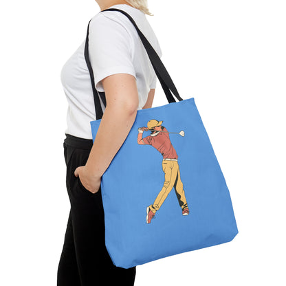 Tote Bag: Golf Lite Blue