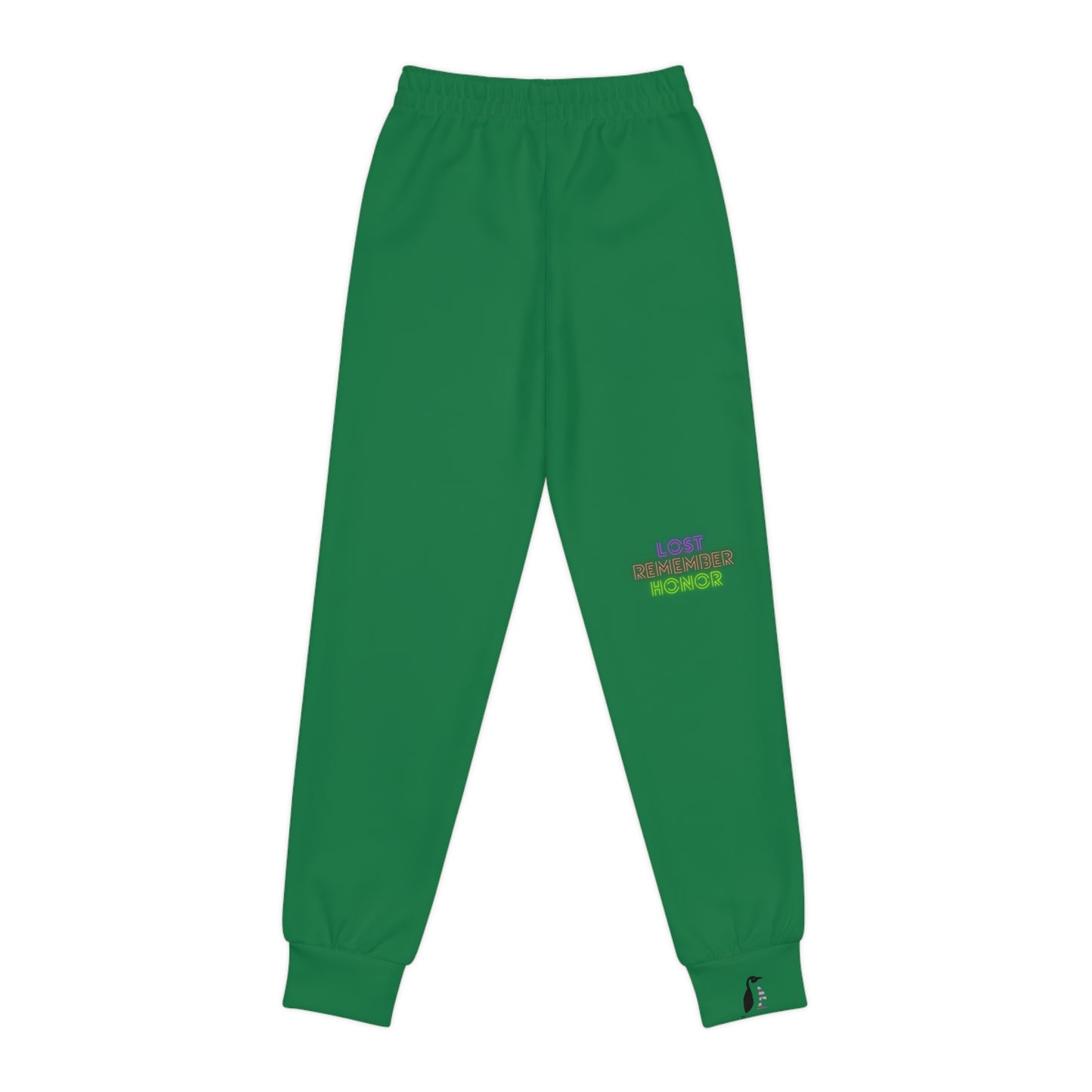 Youth Joggers: Music Dark Green