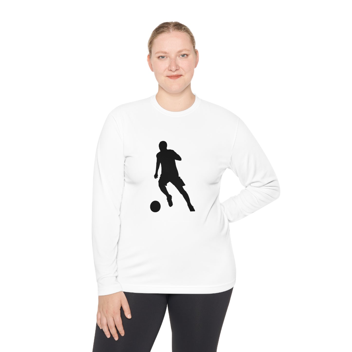 Lightweight Long Sleeve Tee: Soccer #1