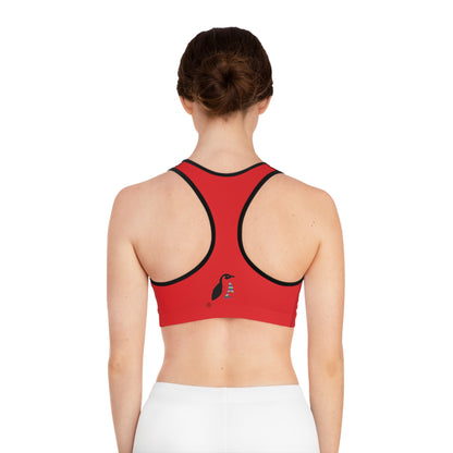 Sports Bra: Lost Remember Honor Red