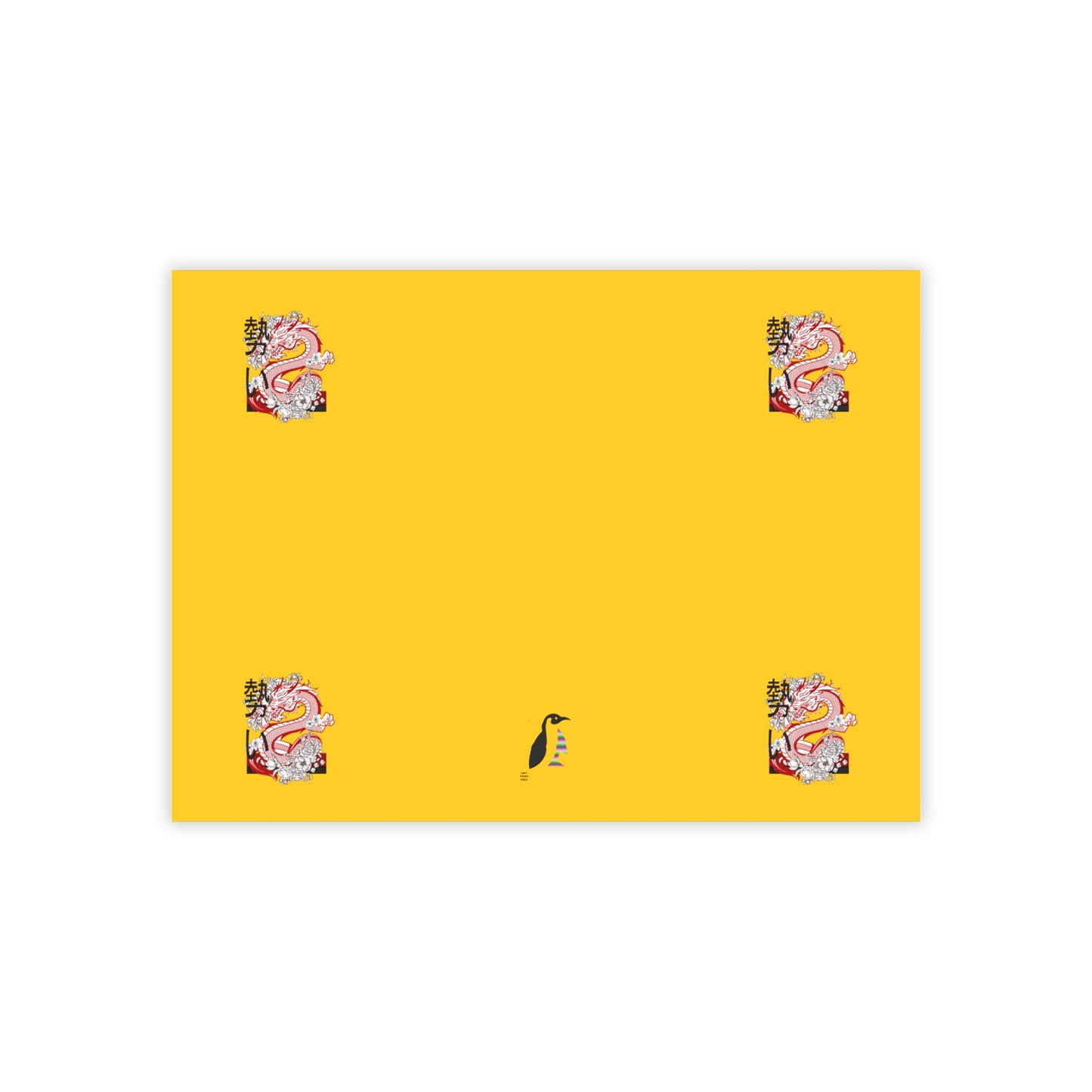 Post-it® Note Pads: Dragons Yellow