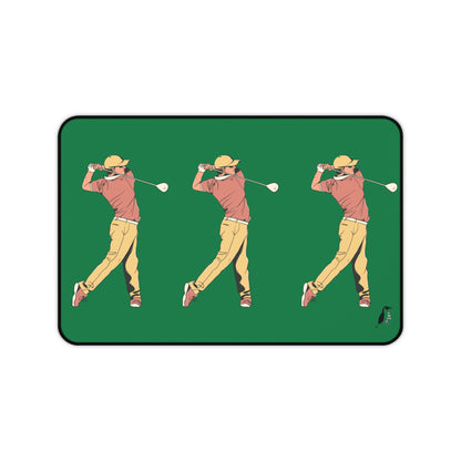 Desk Mat: Golf Dark Green