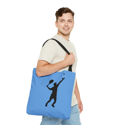 Tote Bag: Tennis Lite Blue