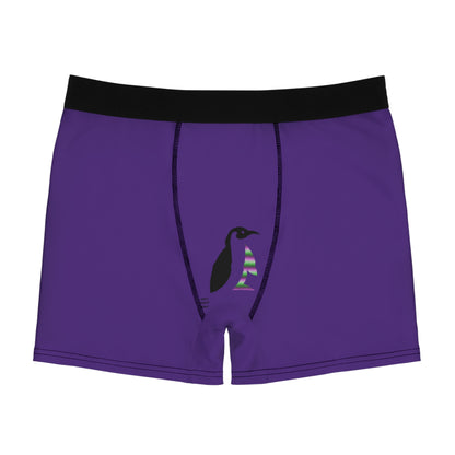 Men's Boxer Briefs: Dragons Purple