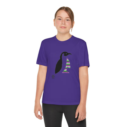 Youth Competitor Tee #2: Crazy Penguin World Logo