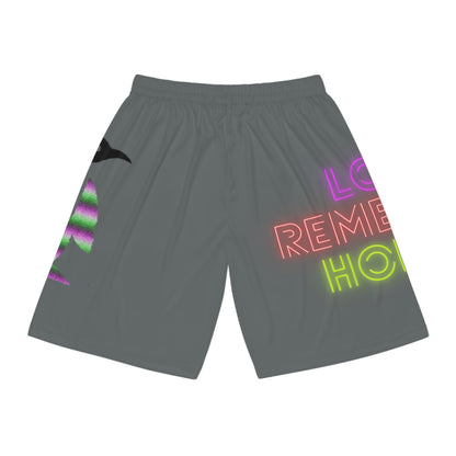 Basketball Shorts: Lost Remember Honor Dark Grey