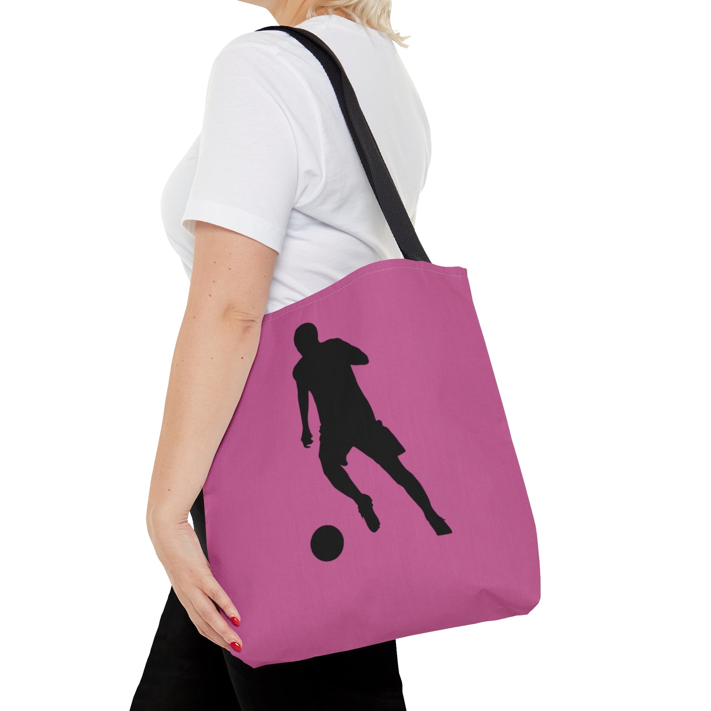 Tote Bag: Soccer Lite Pink