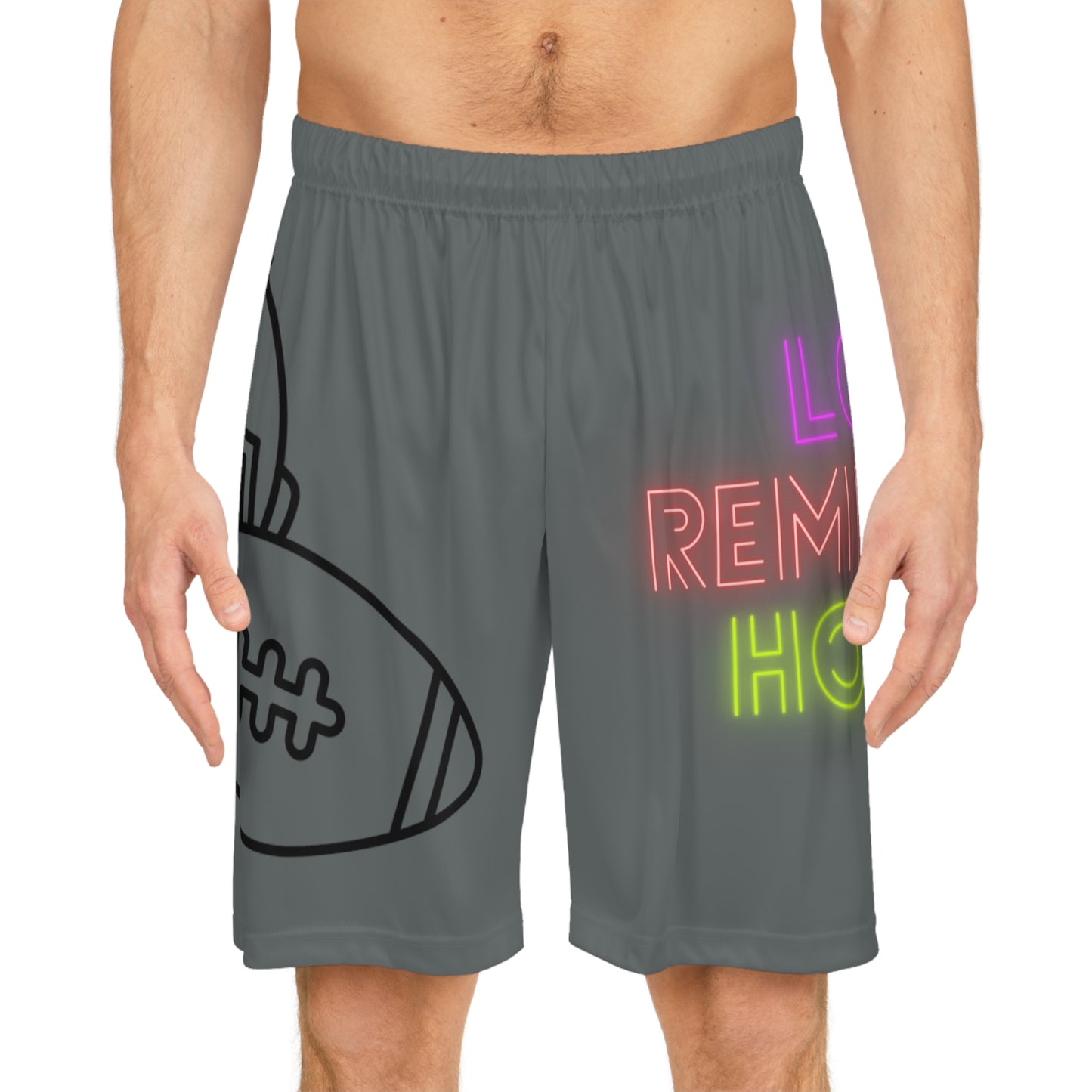 Basketball Shorts: Football Dark Grey