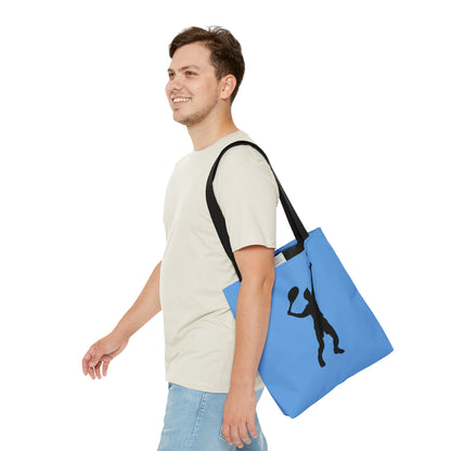 Tote Bag: Tennis Lite Blue