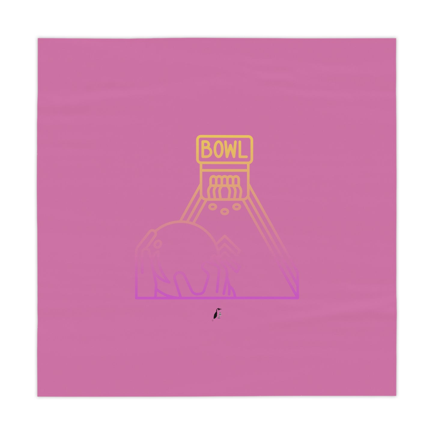 Tablecloth: Bowling Lite Pink