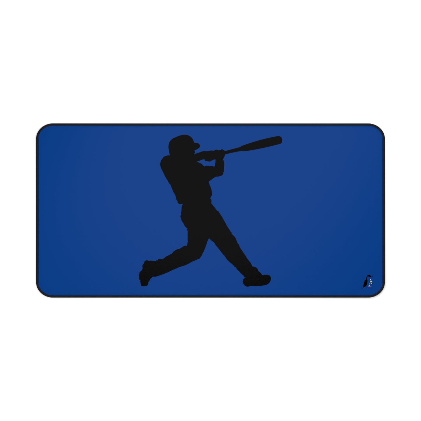 Desk Mat: Baseball Dark Blue