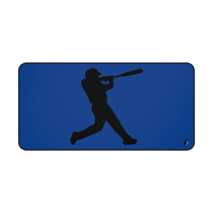 Desk Mat: Baseball Dark Blue