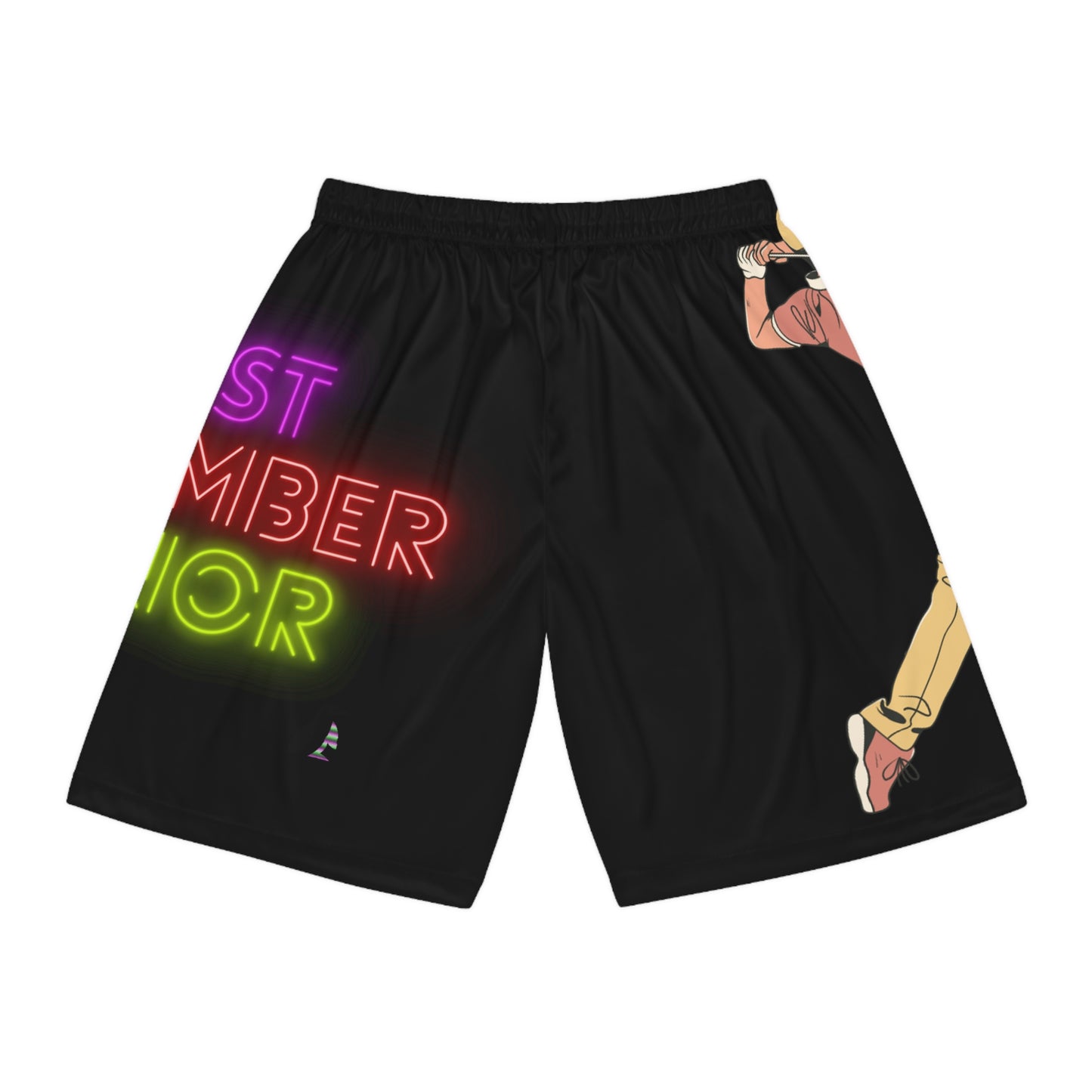 Basketball Shorts: Golf Black