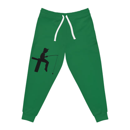 Athletic Joggers: Fishing Dark Green