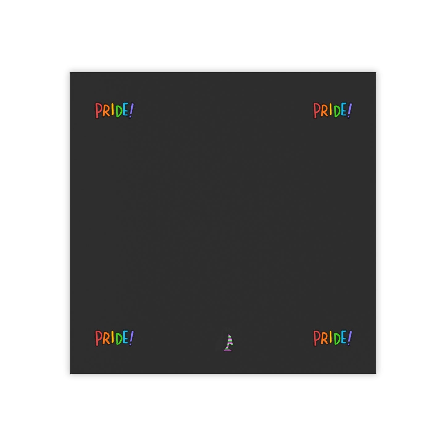 Post-it® Note Pads: LGBTQ Pride Black