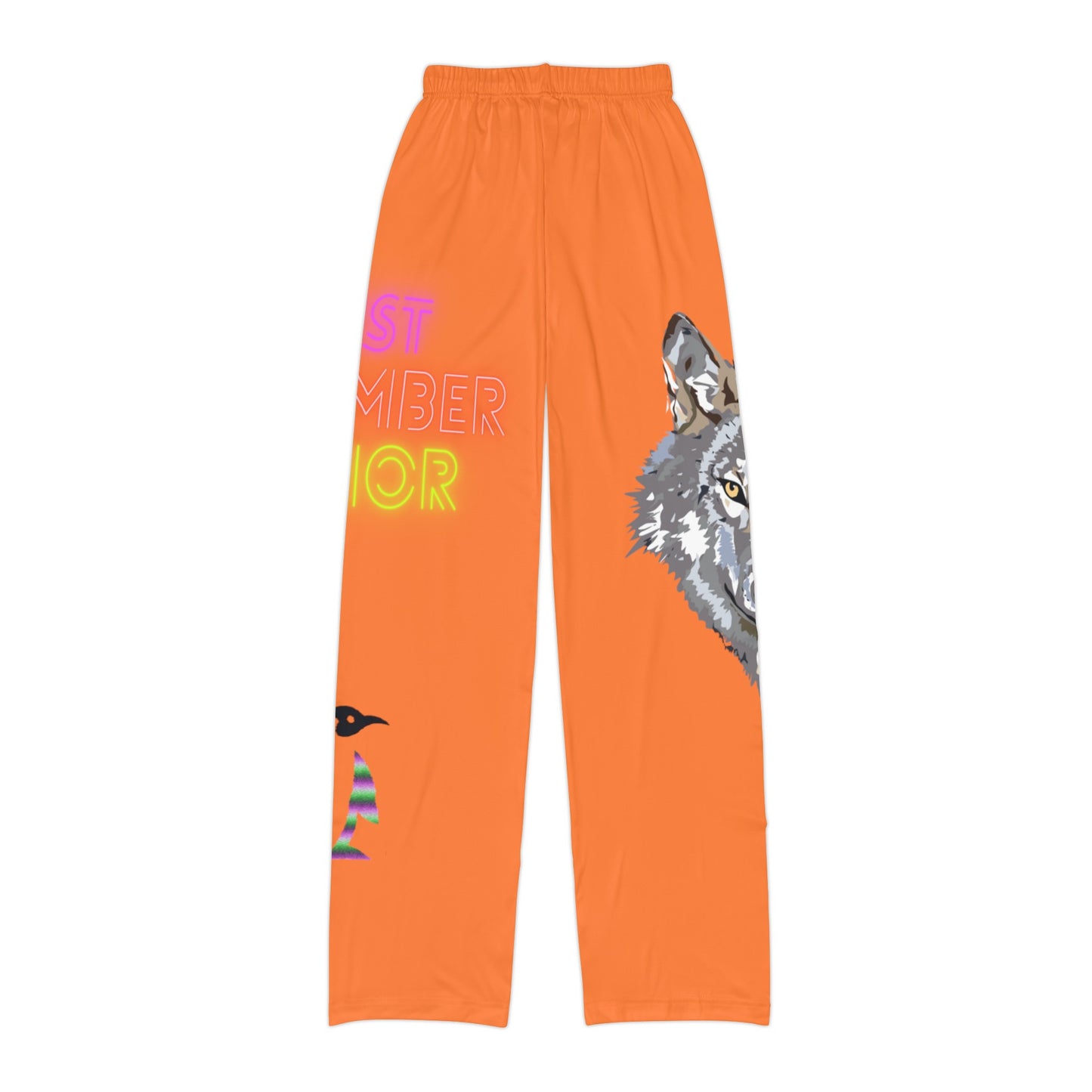 Kids Pajama Pants: Wolves Crusta