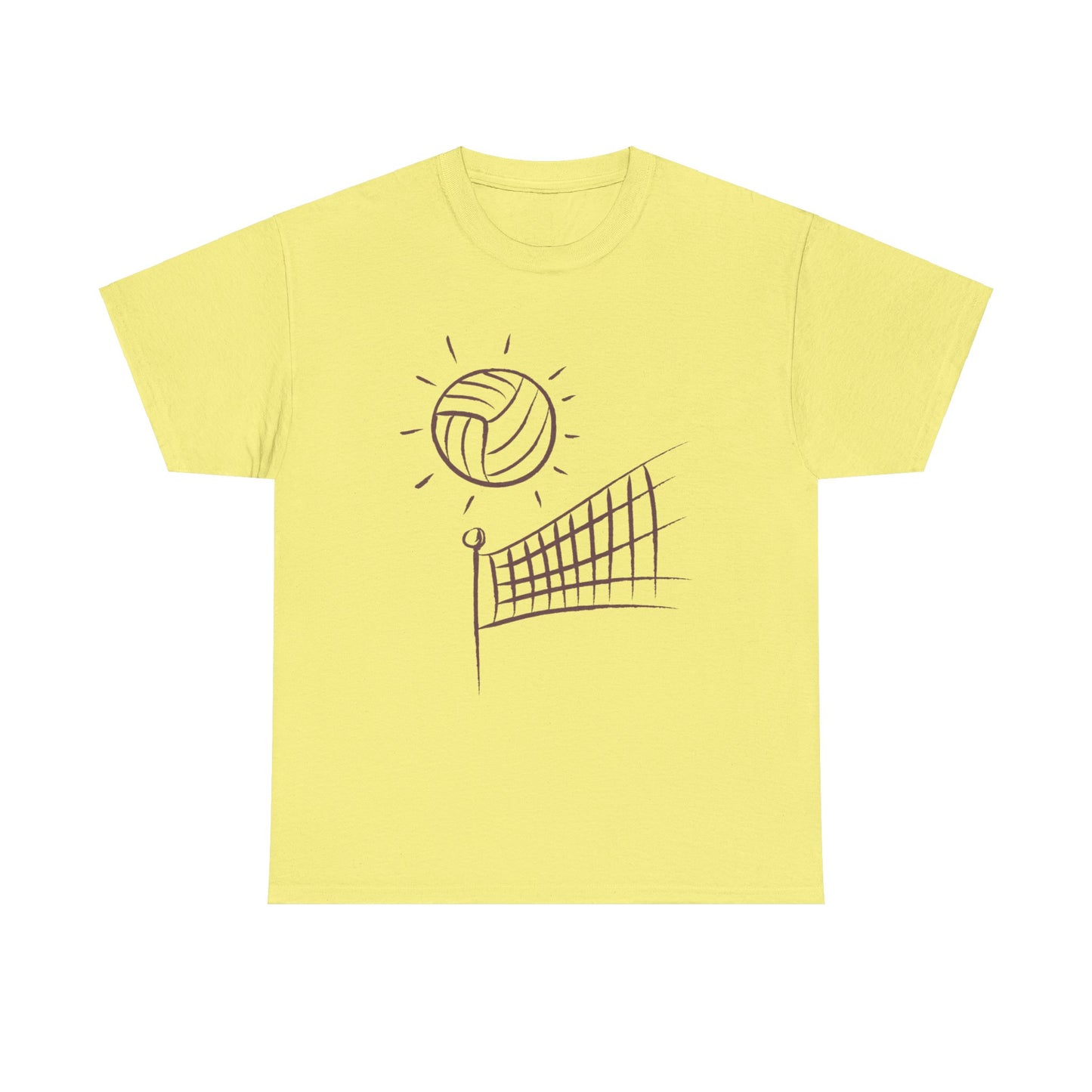 Heavy Cotton Tee: Volleyball #2