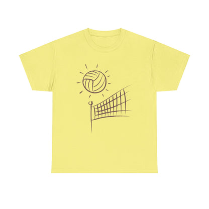 Heavy Cotton Tee: Volleyball #2