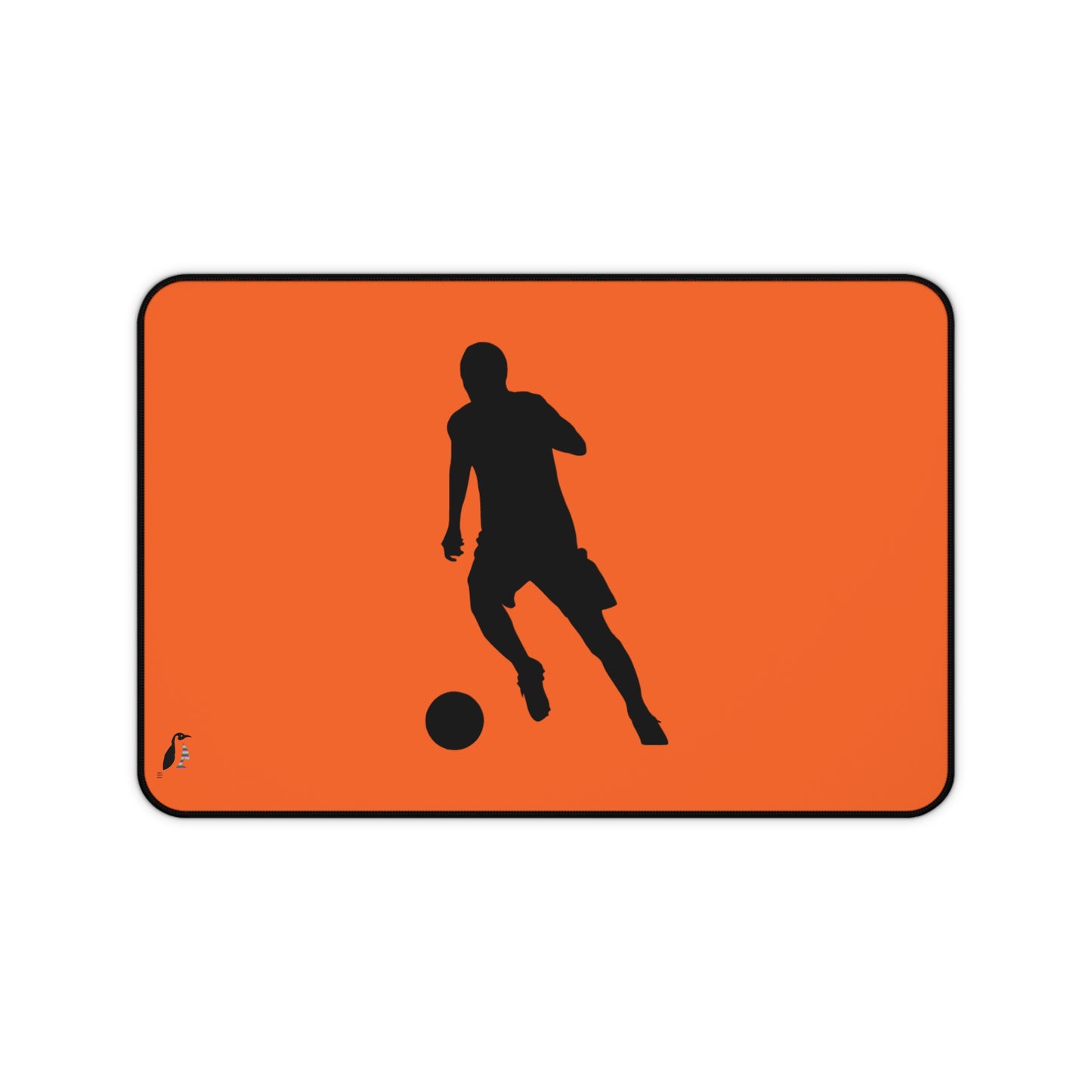 Desk Mat: Soccer Orange