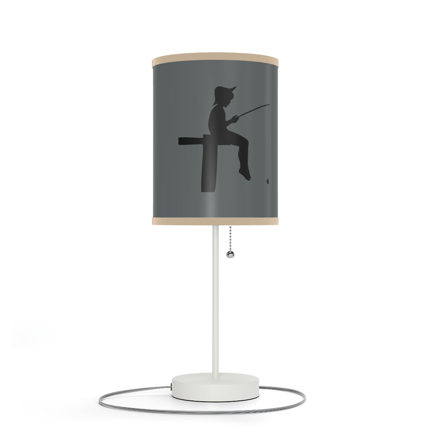 Lamp on a Stand, US|CA plug: Fishing Dark Grey 