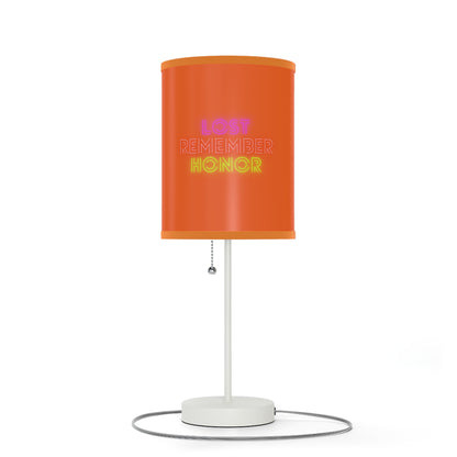 Lamp on a Stand, US|CA plug: Dragons Orange