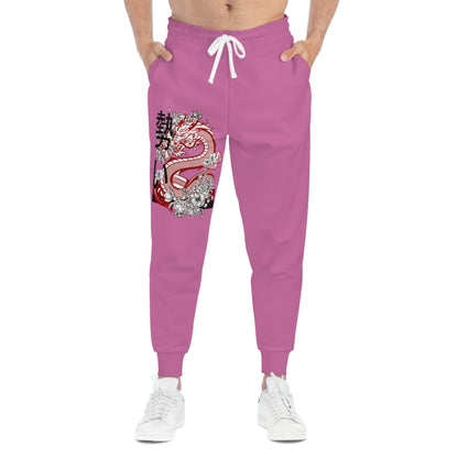 Athletic Joggers: Dragons Lite Pink