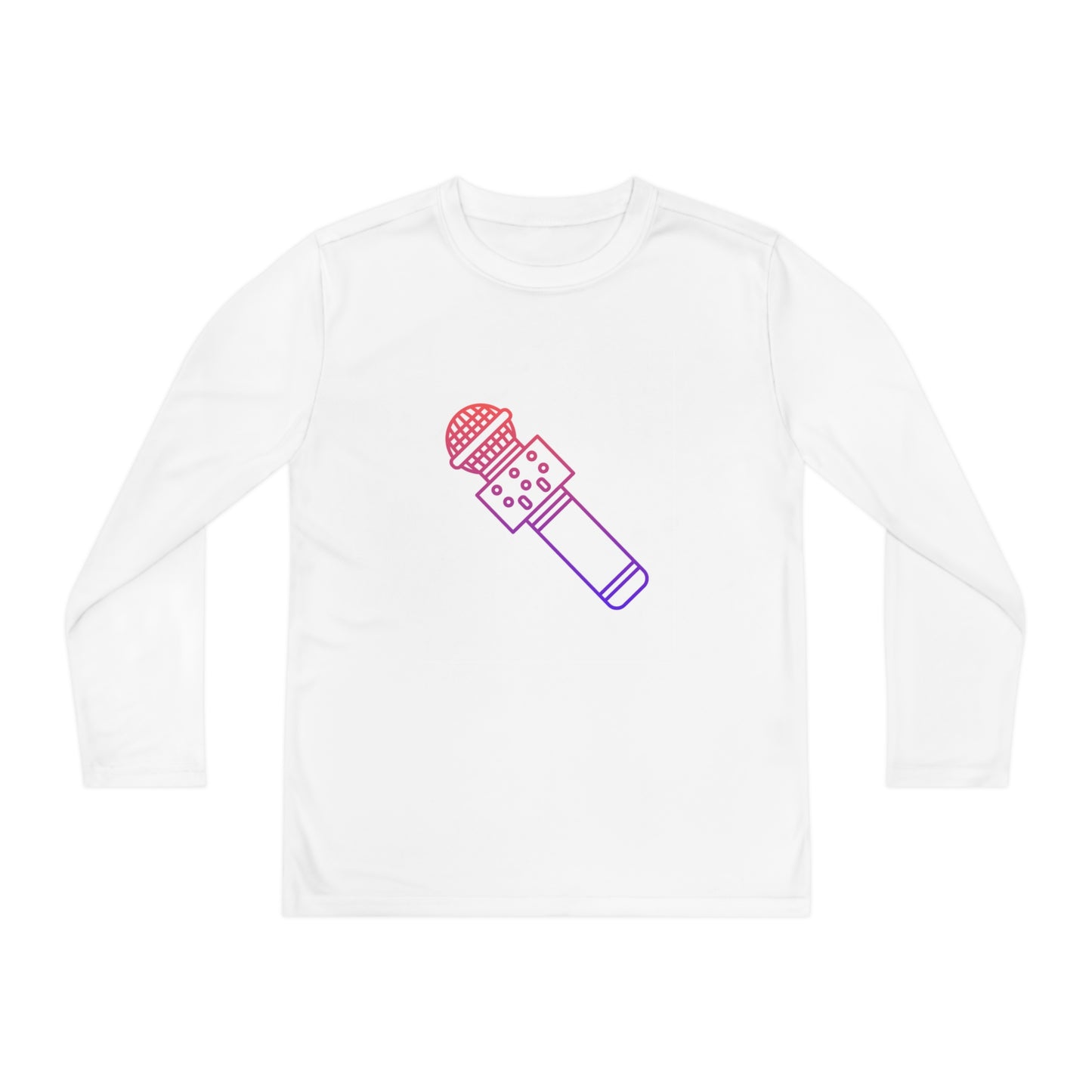 Youth Long Sleeve Competitor Tee: Musika 