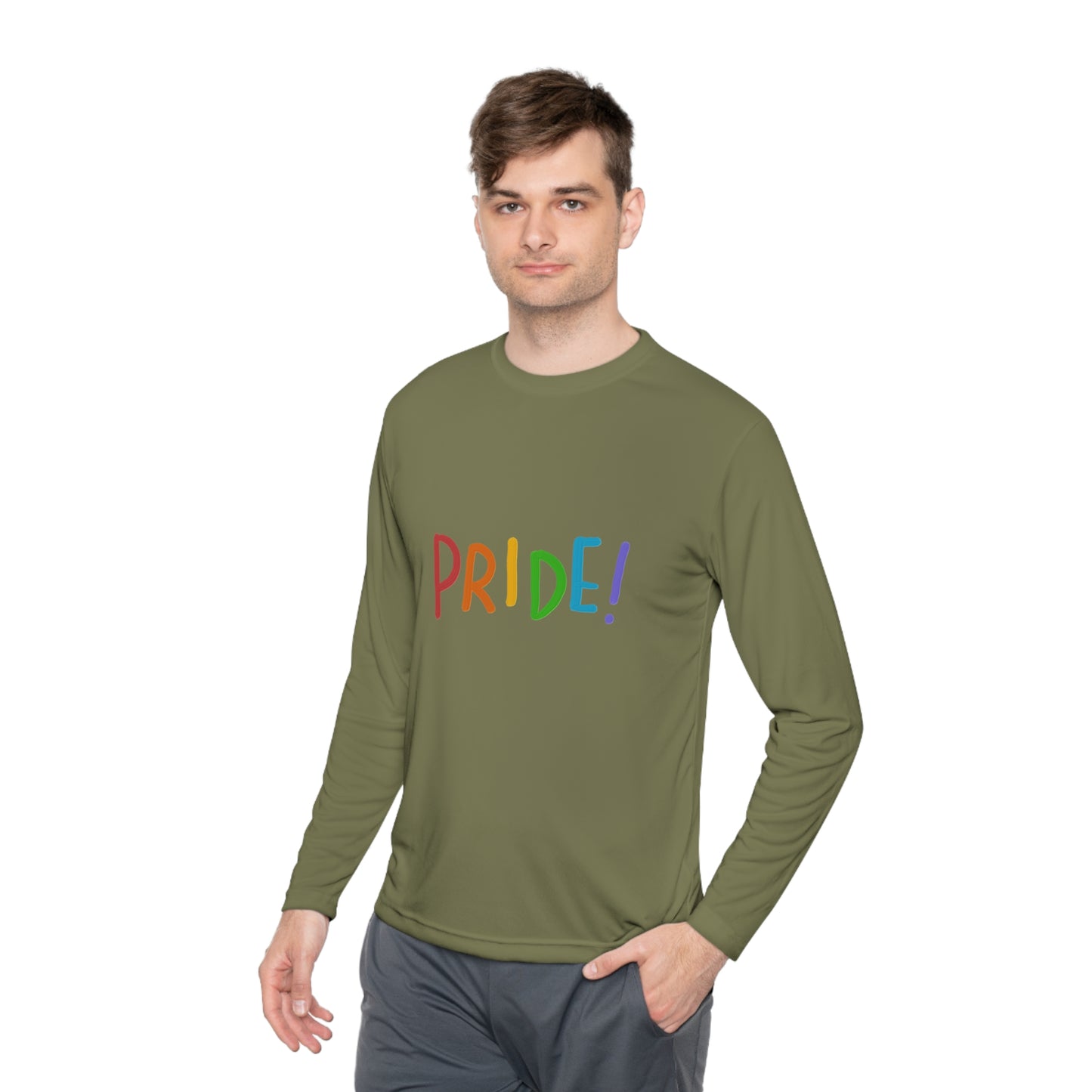 Lightweight Long Sleeve Tee: LGBTQ Pride #2