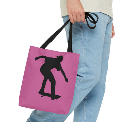 Tote Bag: Skateboarding Lite Pink