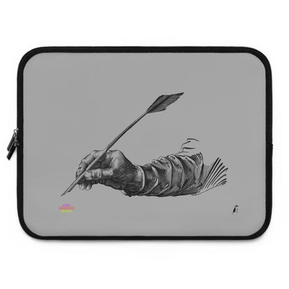 Laptop Sleeve: Writing Lite Grey