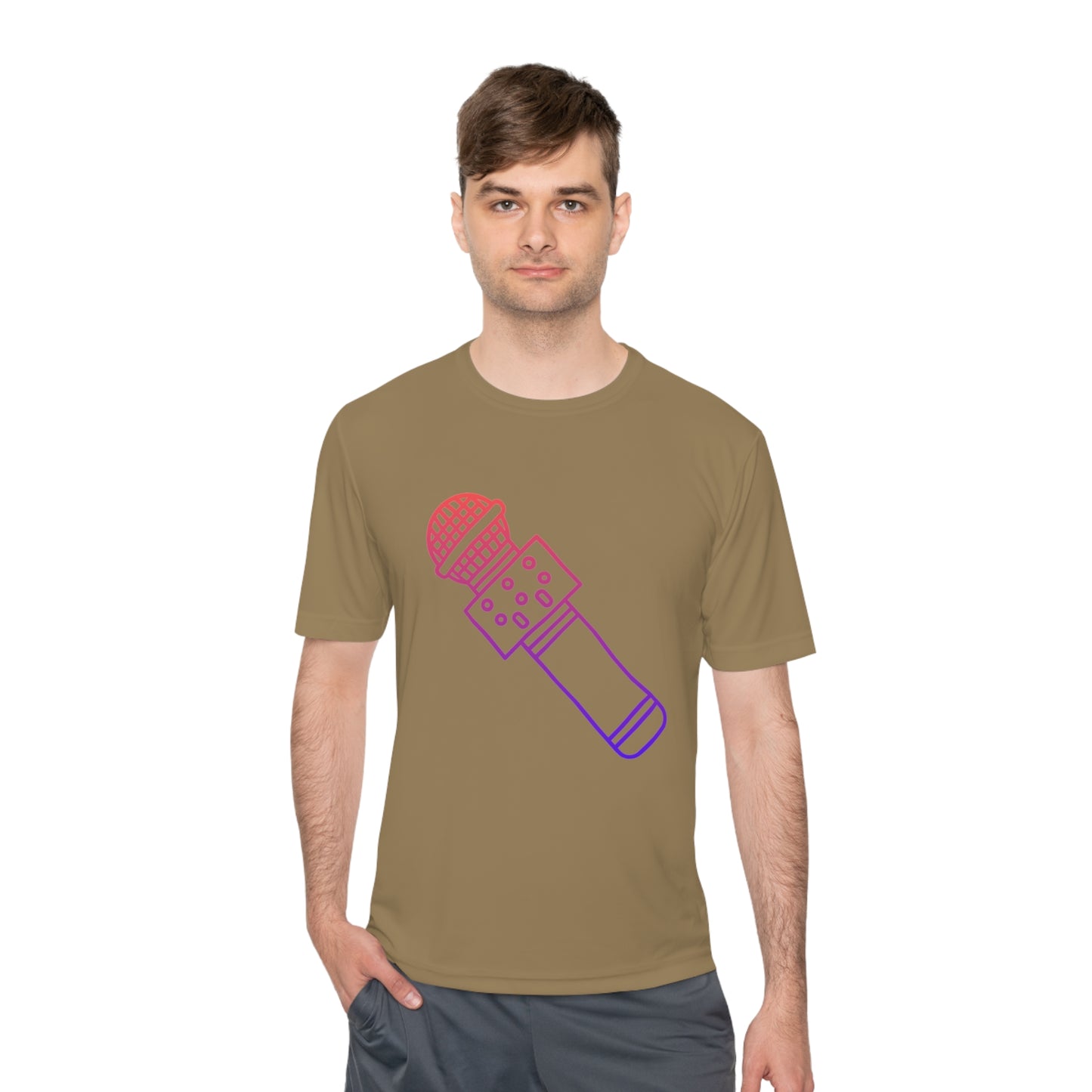 Moisture Wicking Tee: Music #1