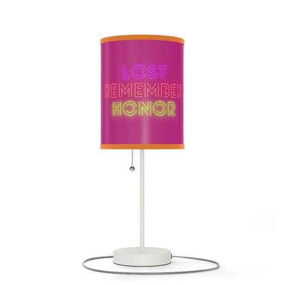 Lamp on a Stand, US|CA plug: Music Pink