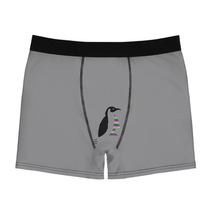 Men's Boxer Briefs: Volleyball Grey