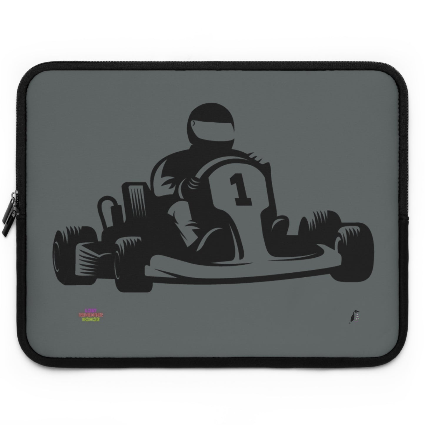 Laptop Sleeve: Racing Dark Grey