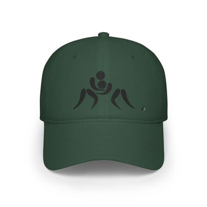 Low Profile Baseball Cap: Wrestling