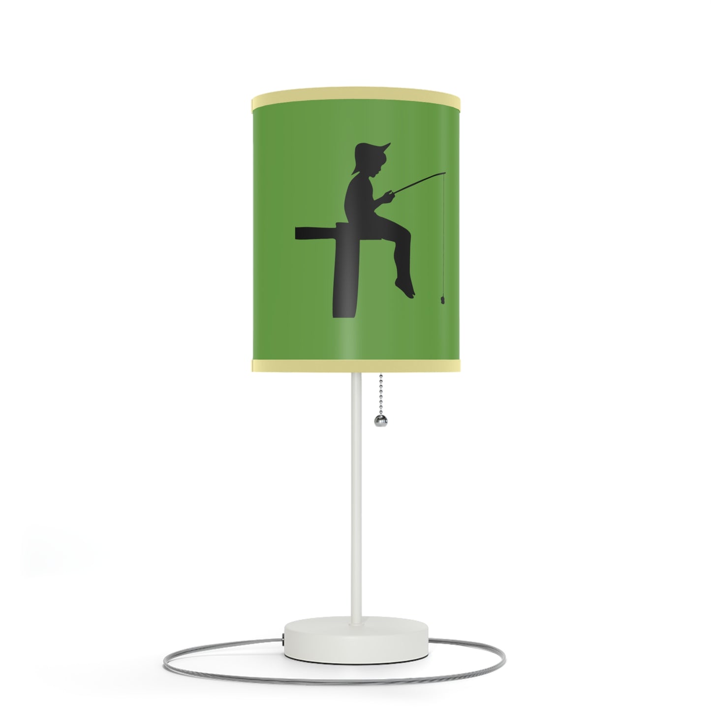 Lamp on a Stand, US|CA plug: Fishing Green